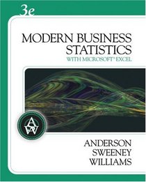 Modern Business Statistics (with Student CD-ROM)