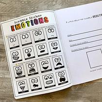 I'm NOT just a Scribble...Activity Booklet PLUS 228 Stickers