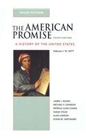 American Promise 4e V1 Value Edition & Bedford Glossary for U.S. History