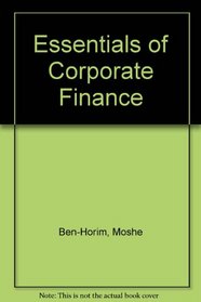 Essentials of Corporate Financial