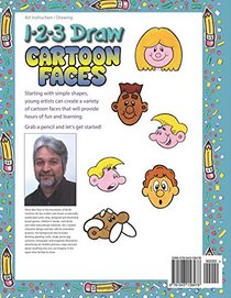 1-2-3 Draw Cartoon Faces: A Step-by-Step Guide