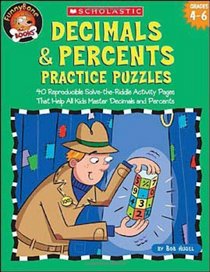 Funnybone Books: Decimals & Percents Practice Puzzles (Funnybone Bks)