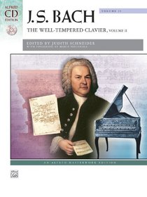 Bach -- The Well-Tempered Clavier, Vol 2 (Alfred Masterwork CD Edition)