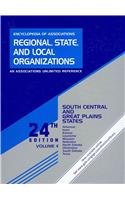 Encyclopedia of Associations: Regional, State and Local Organizations: South Central and Great Plains States