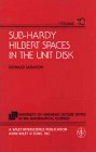 Sub-Hardy Hilbert Spaces in the Unit Disk (The University of Arkansas Lecture Notes in the Mathematical Sciences)