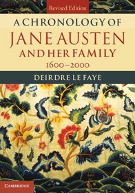 A Chronology of Jane Austen and her Family: 1600-2000
