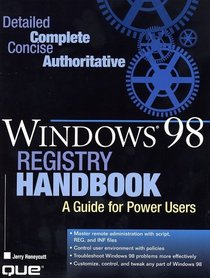 Windows 98 Registry Handbook