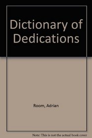Dictionary of Dedications