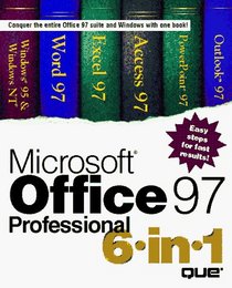 Microsoft Office 97 Professional 6 in 1