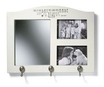 This Is the Day Antique White Mirror with Frames