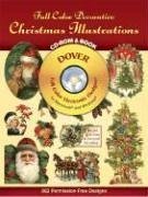 Full-Color Decorative Christmas Illustrations CD-ROM and Book (Dover Full-Color Electronic Design)