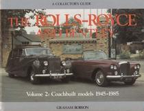 Rolls Royce and Bentley Collector's Guide (R310ae)