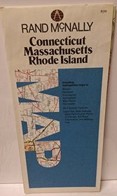 Connecticut, Massachusetts, Rhode Island, Map: Including Metropolitan Maps of Boston, Hartford, Providence ... with Special Features ... and Mileage L