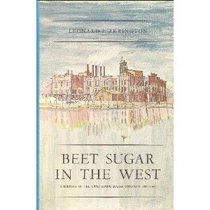 Beet Sugar in the West