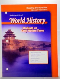 Reading Study Guide (McDougal Littell World History: Medieval and Early Modern Times, Spanish Translation)