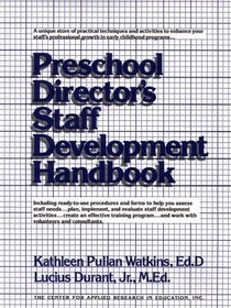 Preschool Director's Staff Development Handbook