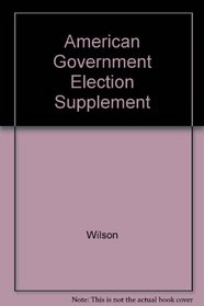 American Government Election Supplement