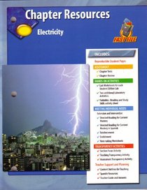 Glencoe/mcgraw-hill Science Fast File Chapter Resources Electricity
