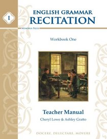 English Grammar Recitation, Workbook One, Teacher Manual