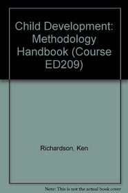 Child Development: Methodology Handbook (Course ED209)