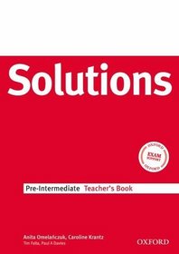 Solutions Pre-intermediate: Teacher's Book