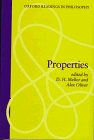 Properties (Oxford Readings in Philosophy)