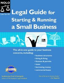 Legal Guide For Starting  Running A Small Business