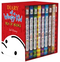 Wimpy Kid Box of Books 1-7 + DIY + Journal (Diary of a Wimpy Kid)