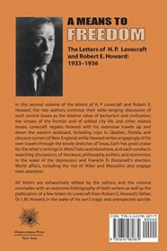 A Means to Freedom: The Letters of H. P. Lovecraft and Robert E. Howard, Volume 2