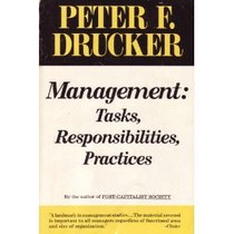 Management: Tasks, responsibilities, practices (Harper & Row management library)