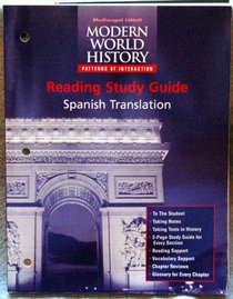 Modern World History Patterns of Interaction Reading Study Guide Spanish Translation