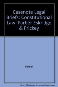 Constitutional Law #1088 (Casenote Legal Briefs)