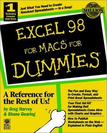 Excel 98 for Macs for Dummies