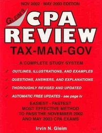 CPA Review Tax-Man-Gov 2002-2003