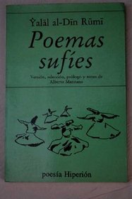 Poemas sufies: Version, seleccion, prologo y notas de Alberto Manzano (Poesia Hiperion) (Spanish Edition)