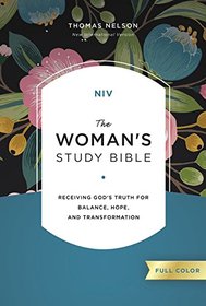 NIV, The Woman's Study Bible, Hardcover, Full-Color: Receiving God's Truth for Balance, Hope, and Transformation