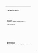 Cholinesterase (Key Issues in Human Genetics)
