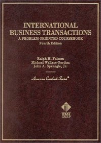 International Business Transactions : A Problem Oriented Coursebook 4th Ed