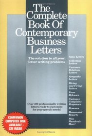 The Complete Book of Contemporary Business Letters