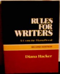Rules for Writers: A Concise Handbook