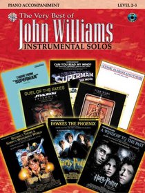 The Very Best of John Williams Instrumental Solos, Piano Accompaniment Edition (Book & CD)