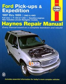 Haynes Repair Manual: Ford Pick-up & Expedition 1997-1999