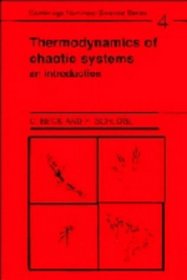 Thermodynamics of Chaotic Systems : An Introduction (Cambridge Nonlinear Science Series)
