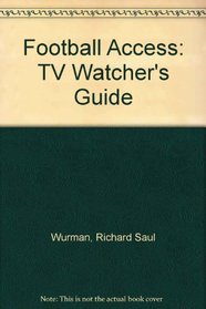 Football Access TV Watchers Guide 1983-1984 Updated Edition.