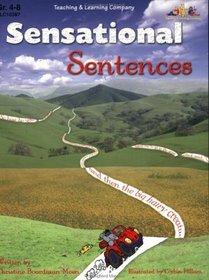 Sensational Sentences: With six write-on, wipe-off sentence strips