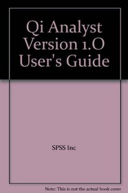Qi Analyst Version 1.O User's Guide