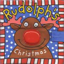 Cloth Book: Rudolph w/ Poly Bag