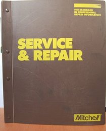 1986-88 Mitchell Engine Performance Service & Repair: Domestic Light Trucks & Vans Volume III
