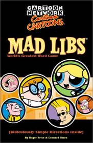 Cartoon Network 'Cartoon Cartoons' Mad Libs