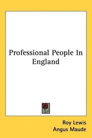 Professional People In England